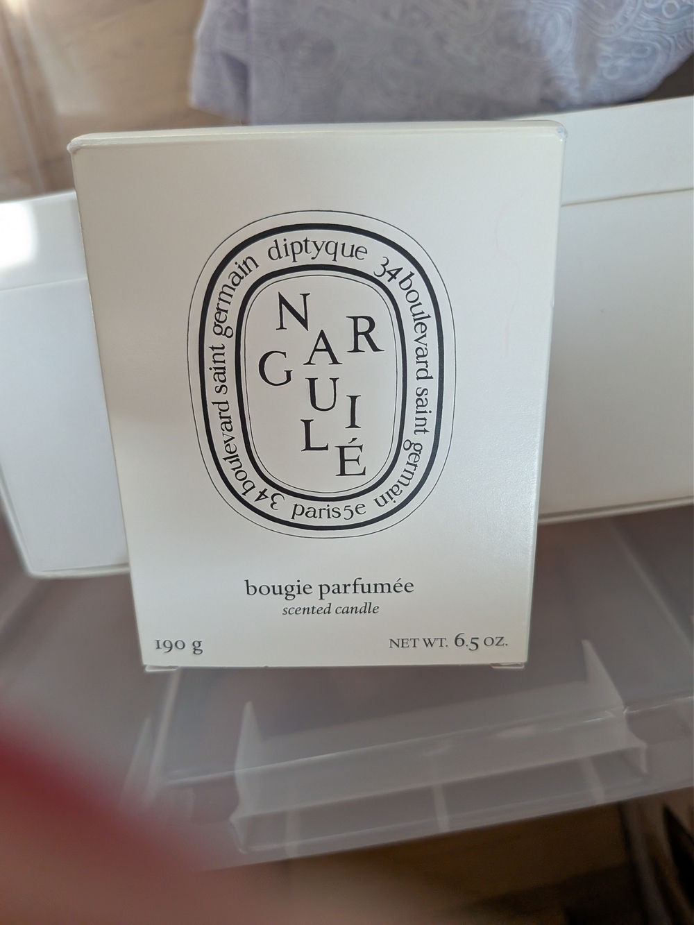 Diptyque Narguilé Scented Candle - White BNIB